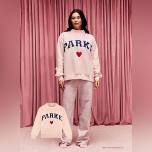 Parke Heart Varsity Mockneck
